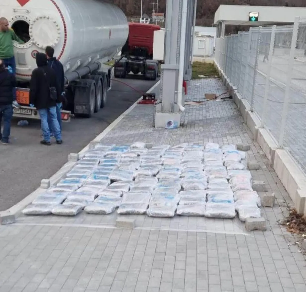 FOTO: MUP RS- oduzeta marihuana Gostun<br>