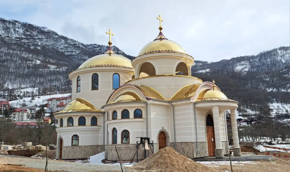 Op&scaron;tina Plužine za nastavak radova na Sabornom hramu iz budžeta opredijelila 100.000 eura