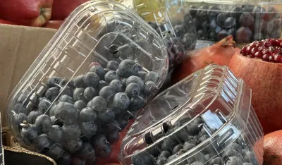 Na zelenoј piјaci u TC Ginta&scaron; kilogram borovnica 30 eura