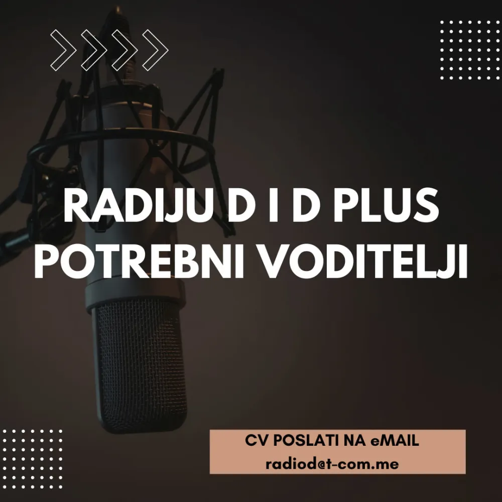 Radiju D i D+ potrebni voditelji