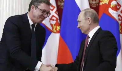 Вучић и Путин