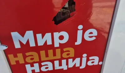 Demolirane kancelarije Demokrata u Nik&scaron;iću