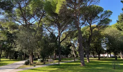 Njego&scaron;ev park lijepo vrijeme prognoza Podgorica