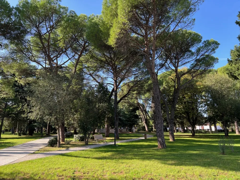 Njego&scaron;ev park lijepo vrijeme prognoza Podgorica