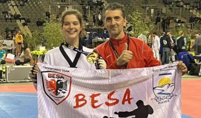 Andea Beri&scaron;aj sa trenerom 