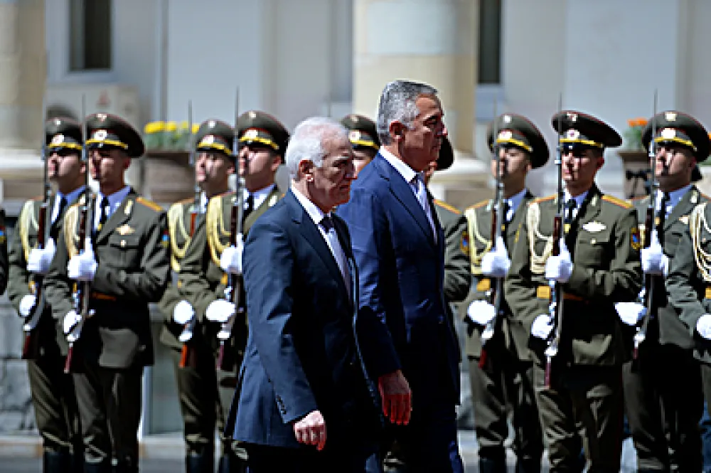 Предсједници Црне Горе и Јерменије