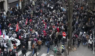 Протест у Паризу