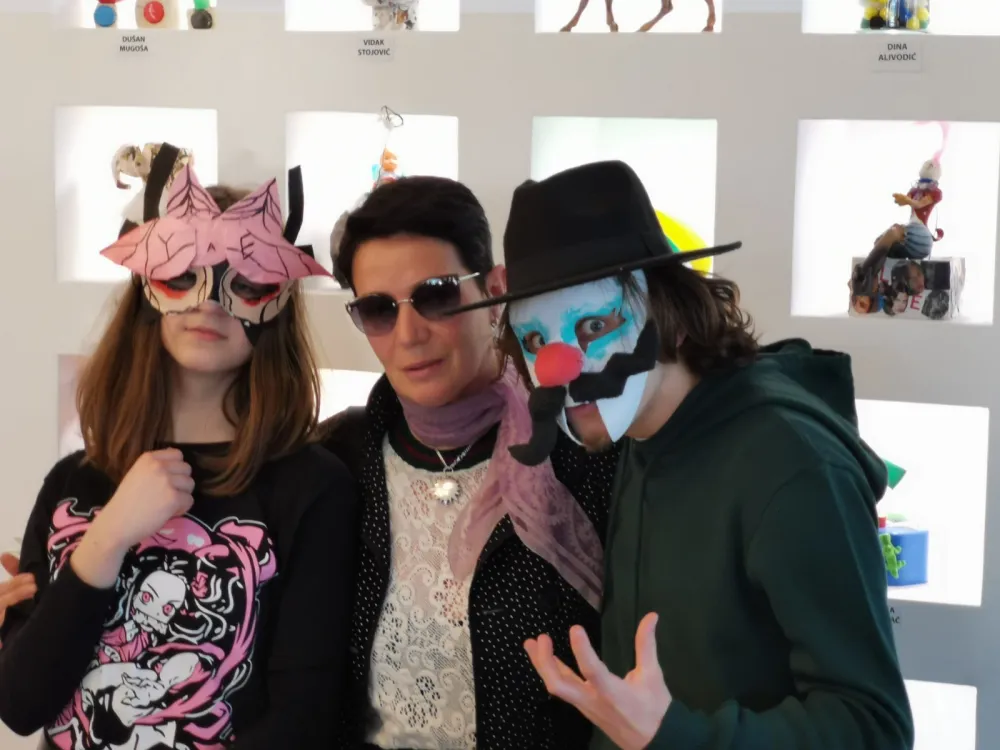 Čista magiјa cirkusa u dјečјim radovima