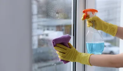 Ilustracija<br>či&scaron;ćenje prozora, stakla, prozori