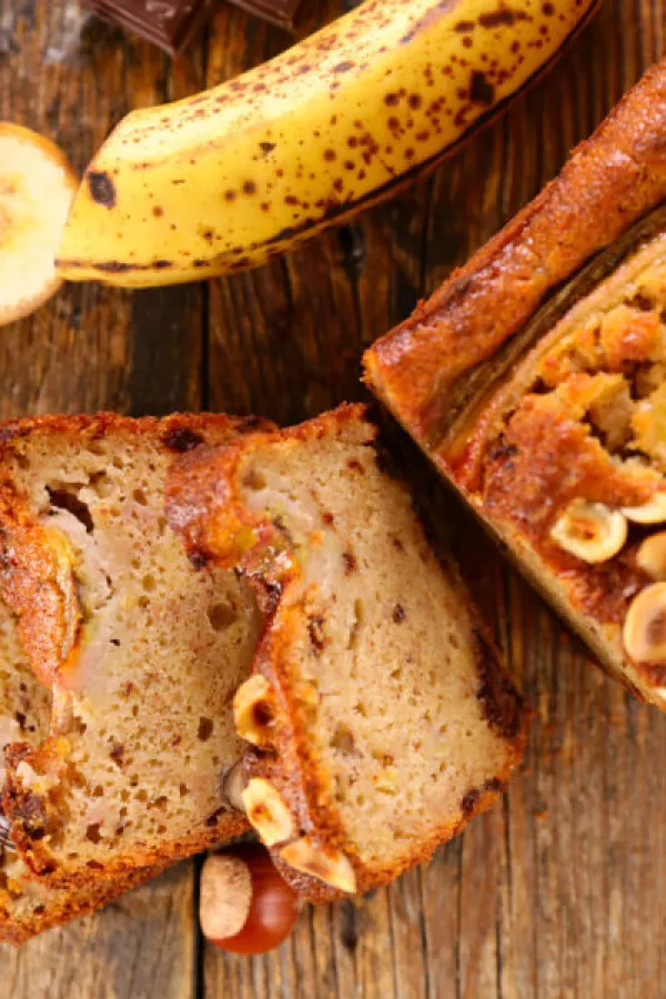 Napravite banana hljeb s pistaćima