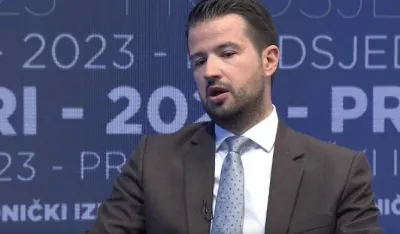 Jakov Milatović<br>Skrin&scaron;ot: RTCG