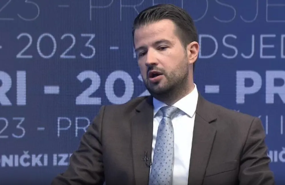 Jakov Milatović<br>Skrin&scaron;ot: RTCG