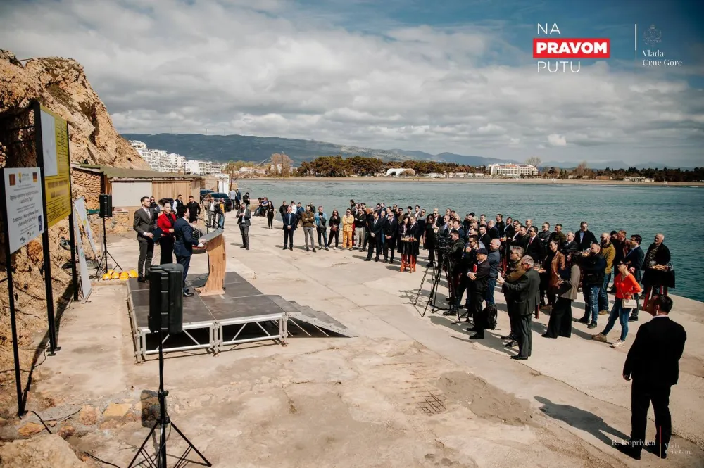 Ulcinj: Postavljen kamen temeljac za novu vodovodnu i kanalizacionu mrežu