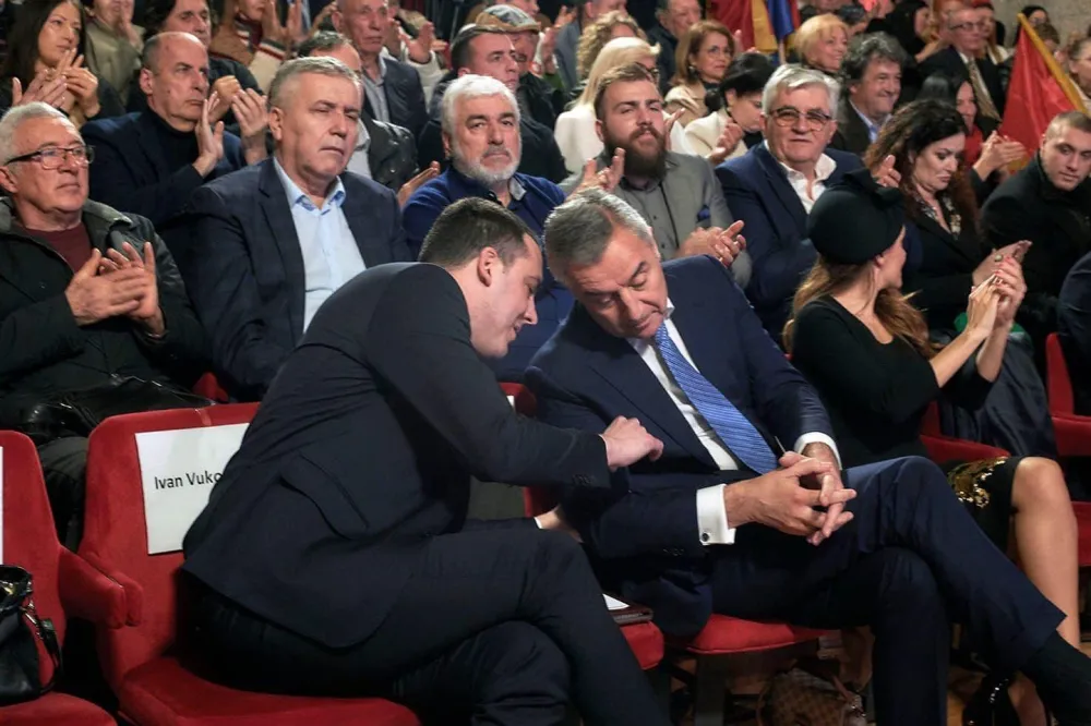 Ivan Vuković i Milo Đukanović