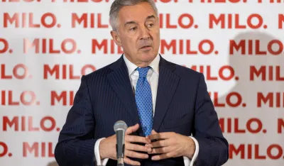 Milo Đukanović u Nik&scaron;iću