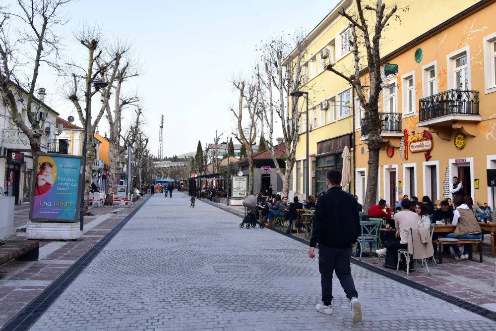 Podgorica 2023, Podgorica, Njegoseva ulica