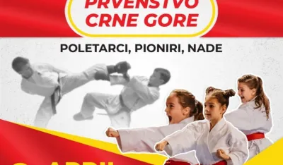 Prvenstvo Crne Gore u karateu za poletarce, pionire i nade 