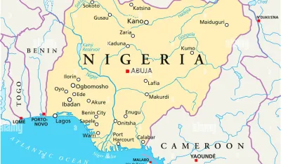 Nigerija karta