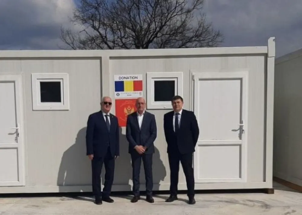 Vrijedna donacija Rumunije Crnoj Gori