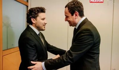 ABAZOVIĆ I KURTI - FOTO: VLADA CG