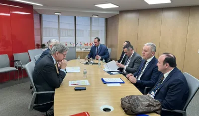 Žugić i Damjanović&nbsp;sa predstavnicima MMF-a i Svjetske banke
