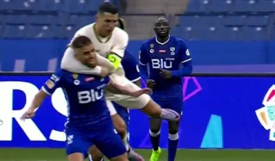 Ronaldo "davio" protivničkog igrača