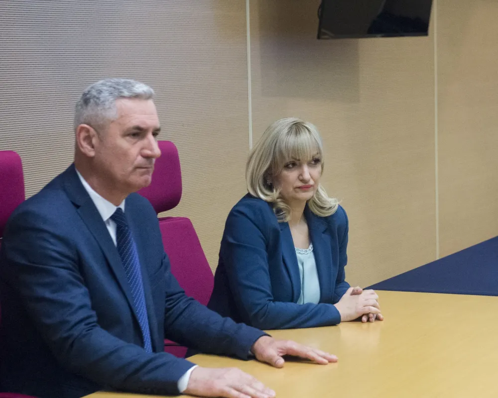 Veselin Vukčević i Jelena Borovinić Bojović