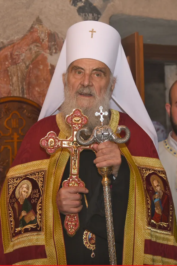 Otkriven spomenik patrijarhu Irineju u Ni&scaron;u, prisustvovao i Porfirije