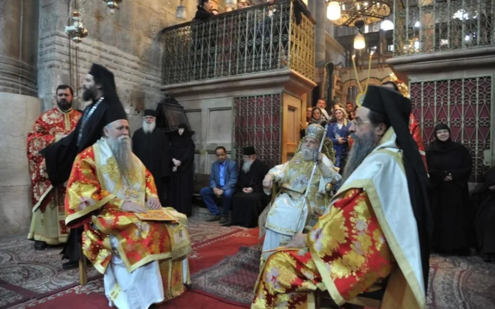 Mitropolit Joanikije u Jerusalimu