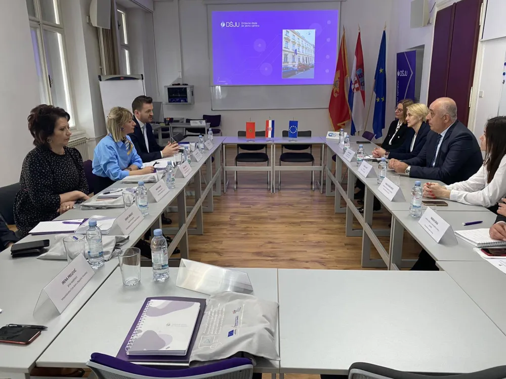 Dukaj u radnoj posjeti Hrvatskoj: Saradnja u oblasti reforme i digitalizacije