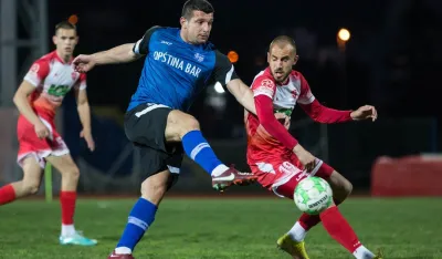 Obradović na meču sa Mornarom