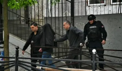 / - FOTO RTS: HAP&Scaron;ENJE DJEČAKA KOJI JE POČINIO MASAKR U &Scaron;KOLI<br>