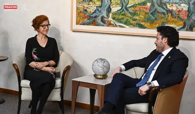 Dritan Abazović i&nbsp;Daniela Ga&scaron;parikova