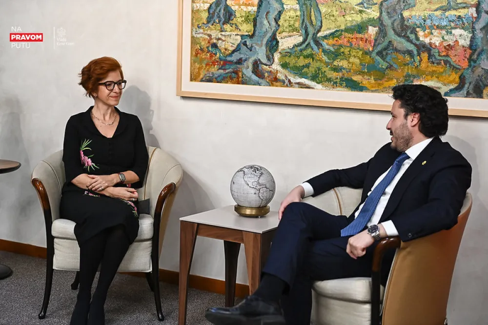 Dritan Abazović i&nbsp;Daniela Ga&scaron;parikova