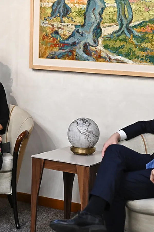 Dritan Abazović i&nbsp;Daniela Ga&scaron;parikova