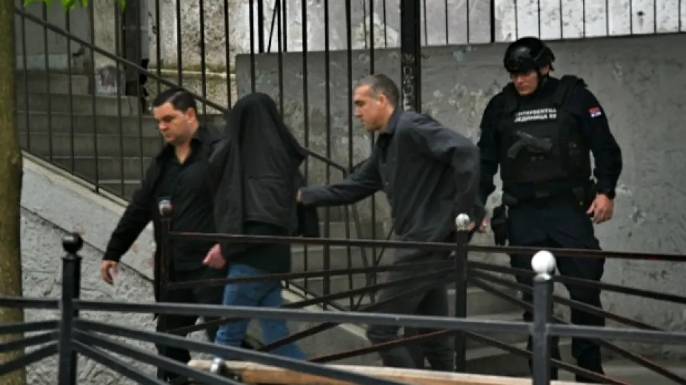 Привођење осумњиченог К.К.