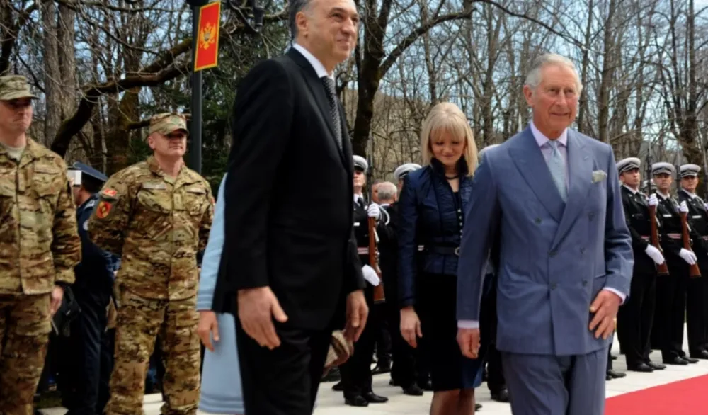 Čarls Treći u Crnoj Gori