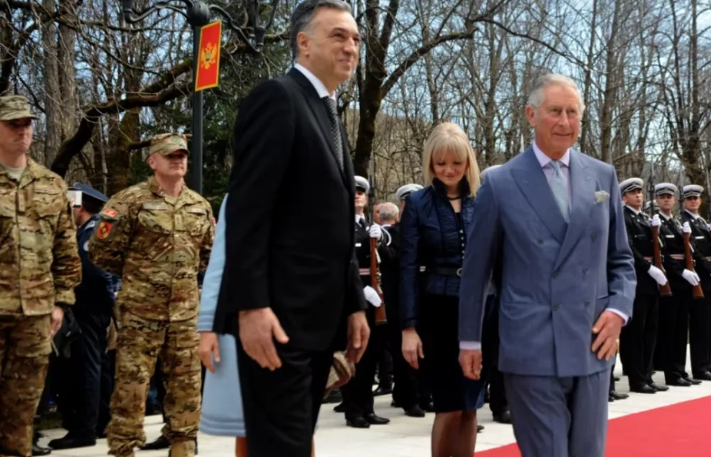 Čarls Treći u Crnoj Gori