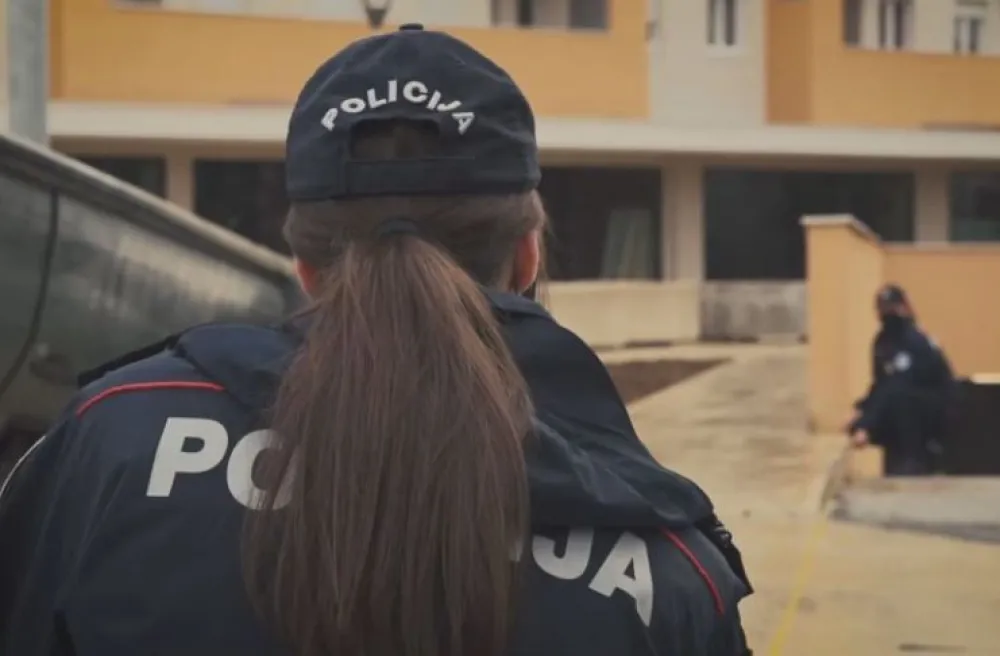Жена мало у полицији: Илустрација