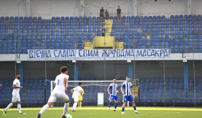 Poruka navijača Budućnosti