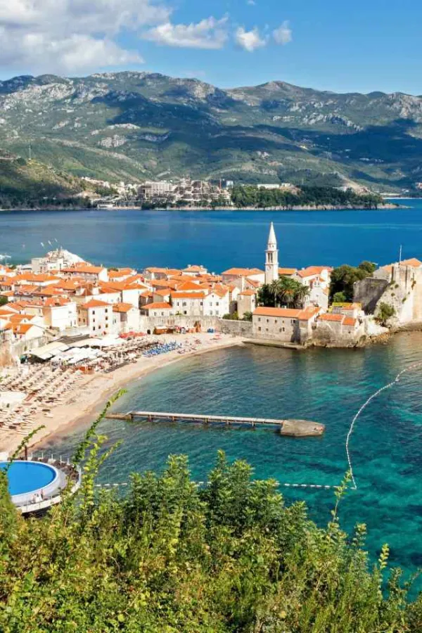 Budva, panorama 