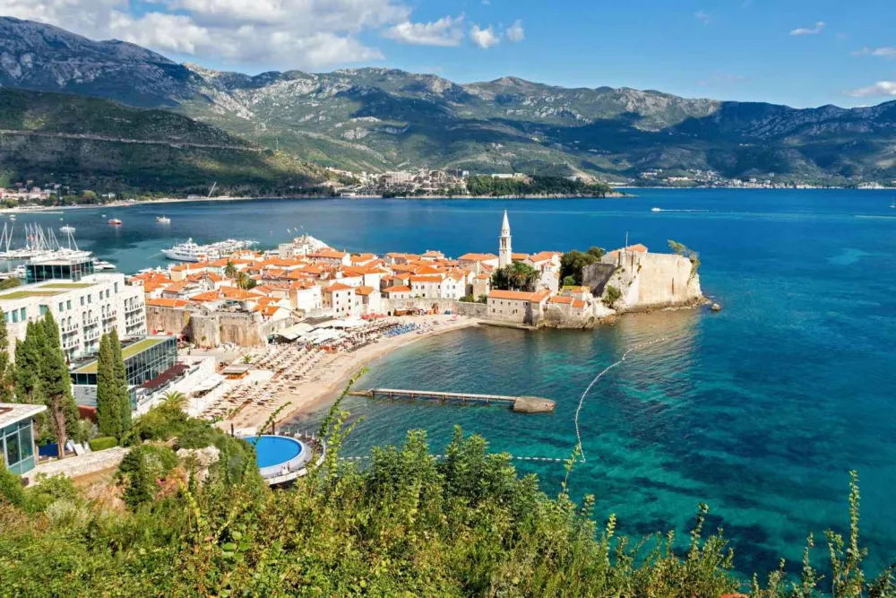 Budva, panorama 
