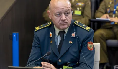 Brigadier General<br>Zoran Lazarević, NATO Chief of Defence of Montenegro