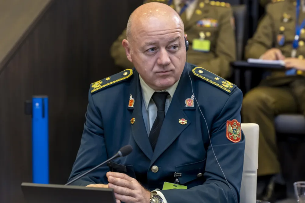 Brigadier General<br>Zoran Lazarević, NATO Chief of Defence of Montenegro