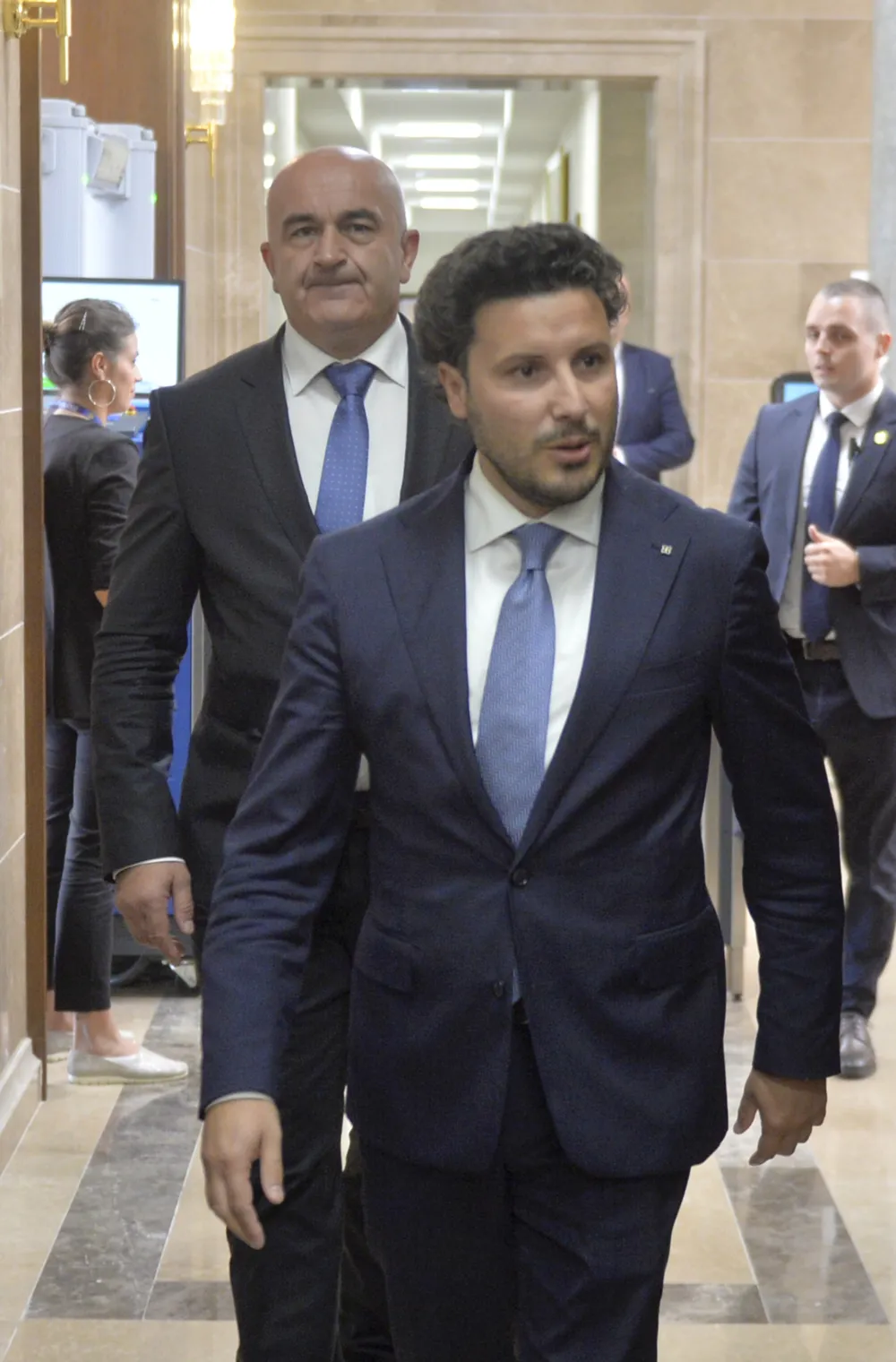 sastanak lidera parlamentarne vecine, Dritan Abazovic, Vladimir Jokovic