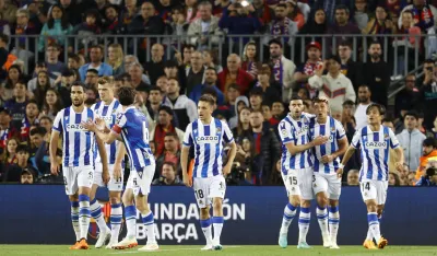 Slavlje igrača Sosijedada u Barseloni