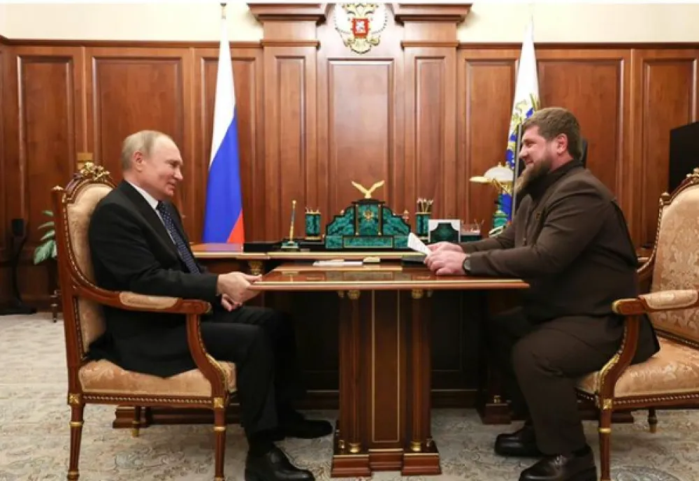 Putin i Kadirov