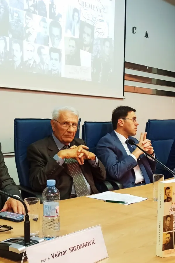 Predstavljena knjiga "Besudna vremena" Velizara Sredanovića: Osviјetlio prećutkivanu istoriјu