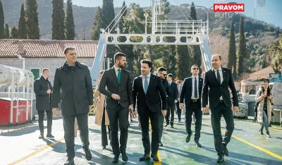 predstavnici vlade, opstine tivat i morskog dobra na trajektu 30 avgust