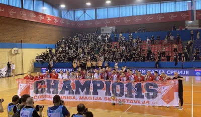 Ekipa Vojvodine slavila na Banjici